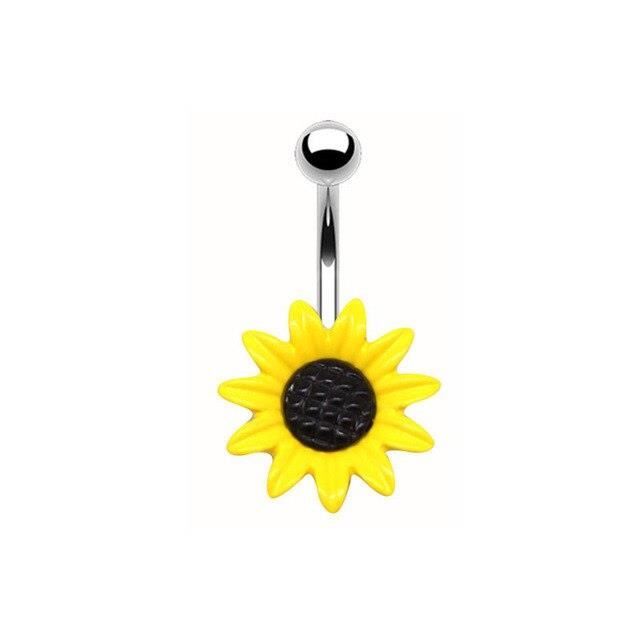 Anneau de nombril,3 1.6 10 5 8mm  Piercing de Nombril en acrylique