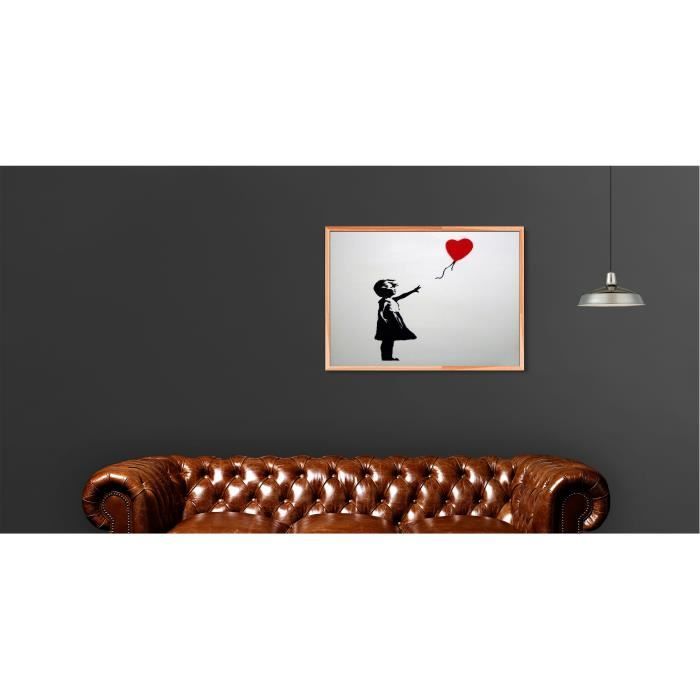 Poster Banksy, Petite fille fo 42 cm x 59 cm - Achat & prix