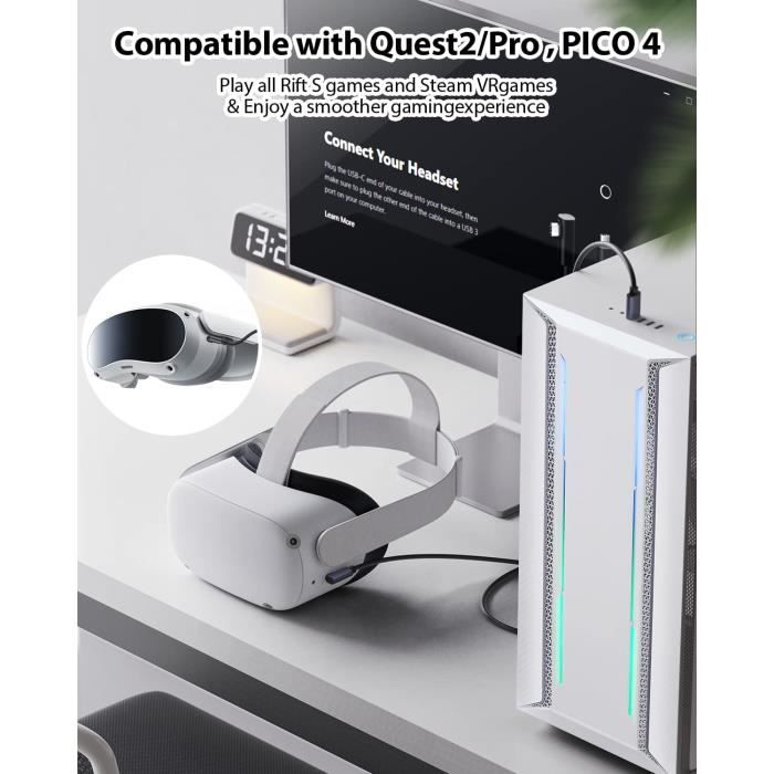 Casque vr top pc steam