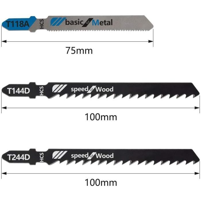 15 Lames De Scie Alternative 7019 Pour Outil Pneumatique – Pack Pro De Rechange