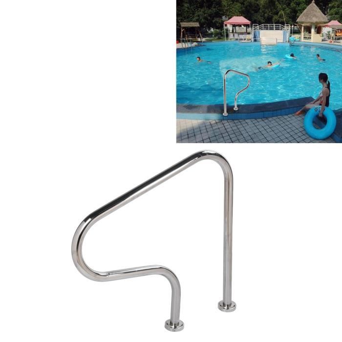 Main Courante Pour Piscine En Acier Inoxydable - Rampe De Descente Antidérapante - Intérieur/Extérieur