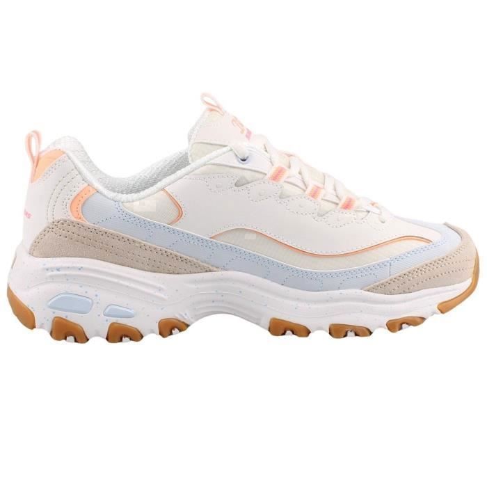Baskets Skechers Femme Multicolore SKECHERS D'Lites® culte Lacets  Adulte Synthétique