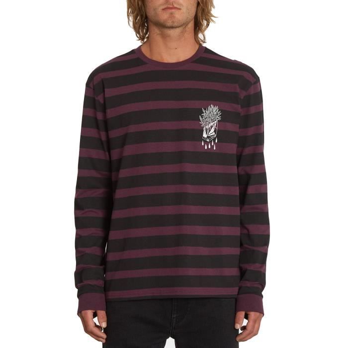 T shirt manche longue volcom sales