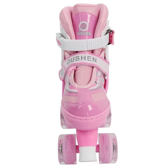 Patin a sales roulette rose