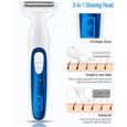Rasoir électrique pour femme rasoir électrique étanche pour femmes rasoir rechargeable humide et sec pour les jambes-2