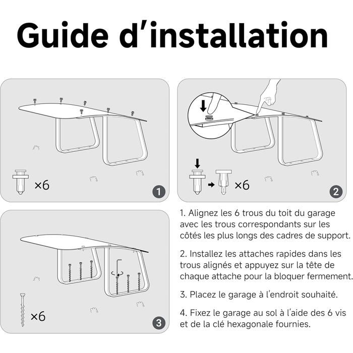 DREAME Garage Pour Robot Tondeuse A1/A1Pro/A2 – Protection Étanché UV, Installation Facile, Abri Robuste Extérieur