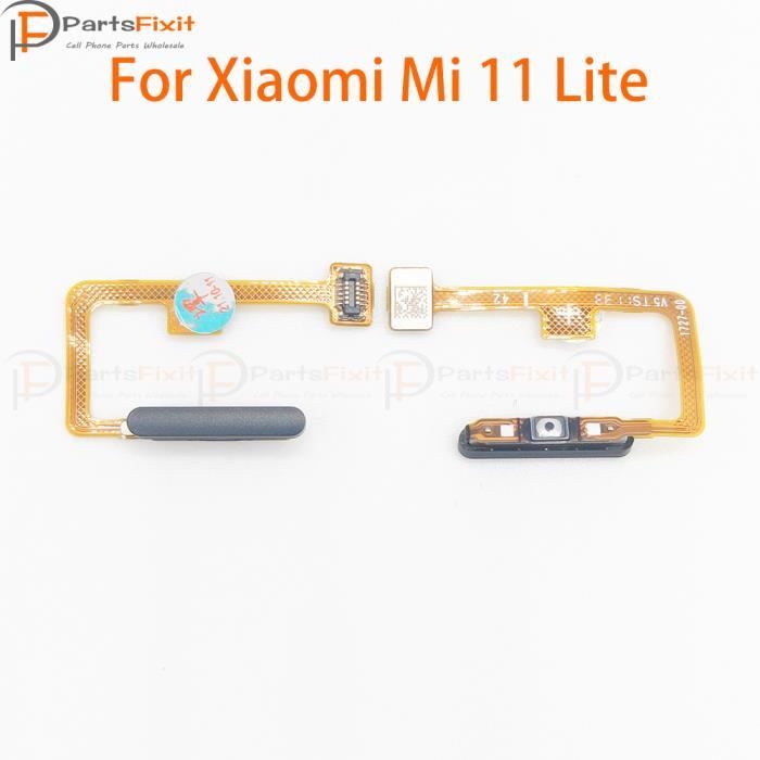 Capteur d'empreintes digitales pour Xiaomi Mi 11 Lite, 5G, 11