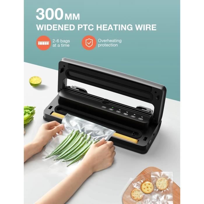 Machine sous sale vide avec rouleau