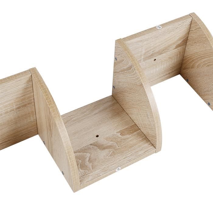 Etagere murale angle bois au meilleur prix | Leroy Merlin