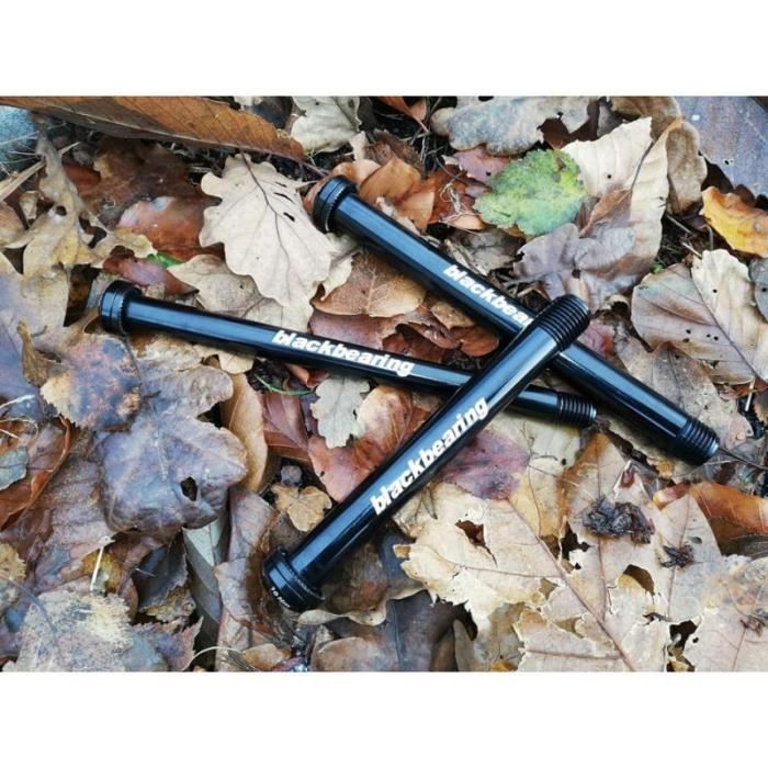 ACID Axe Traversant pour la Remorque Vélo | M12x1.75 - 142-157 mm - noir