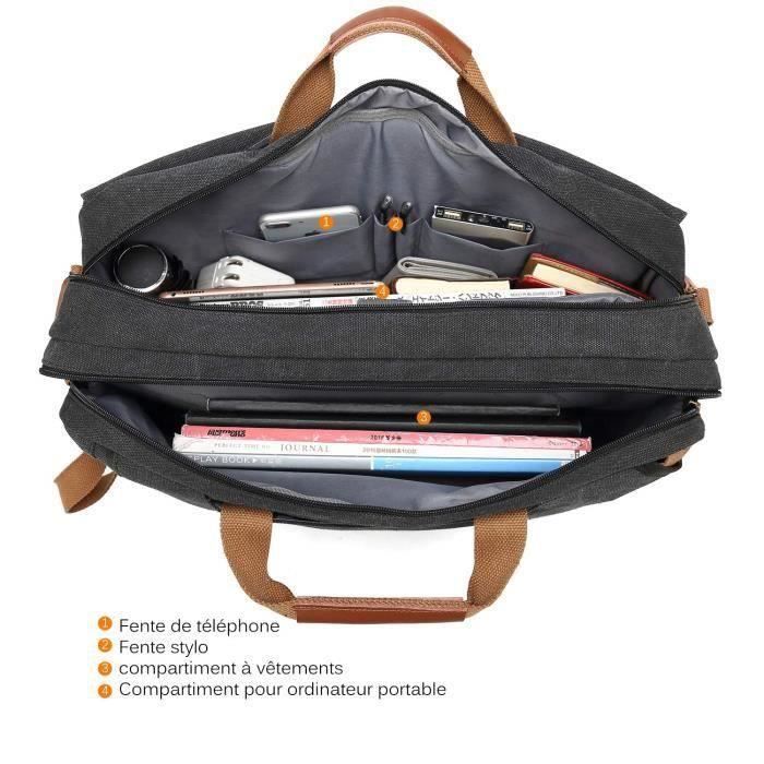 Sacoche ordinateur convertible hotsell sac a dos