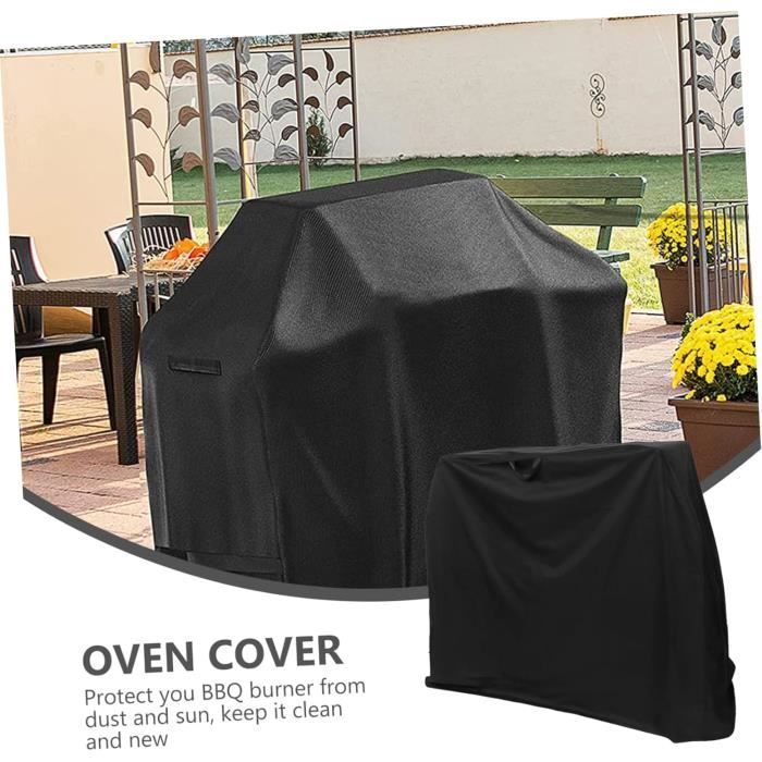 Housse De Barbecue Impermeable 145x61x117cm - Protection Robuste Pour Grill D'Extérieur