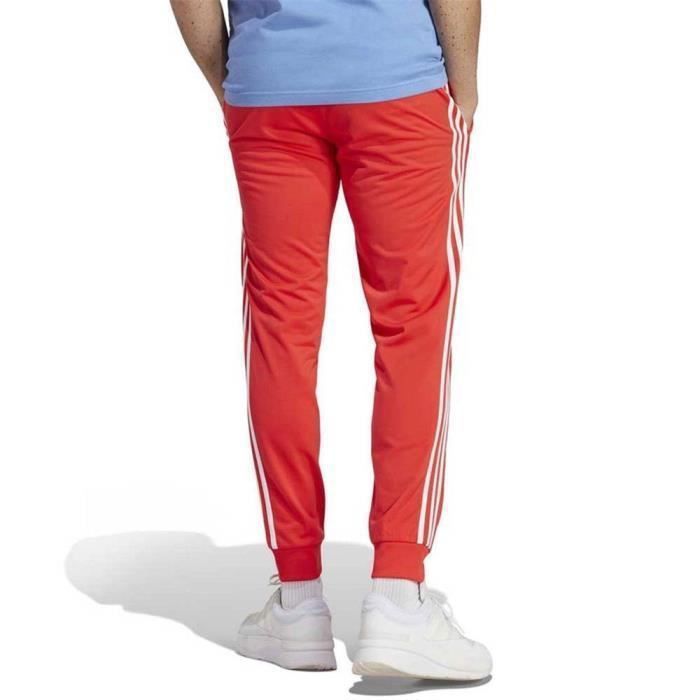 pantalon adidas rouge homme