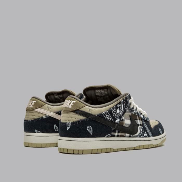 Nike BASKETS dunk low Travis Scott CT5053001 Pour Hommes et Femmes noir Noir Cdiscount Chaussures
