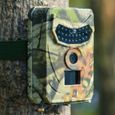 1080P Caméra de Chasse 12MP  caméra de surveillance de Chasse Etanche Vision nocturne pour la chasse à la faune--PIXNOR COSwk1067-3