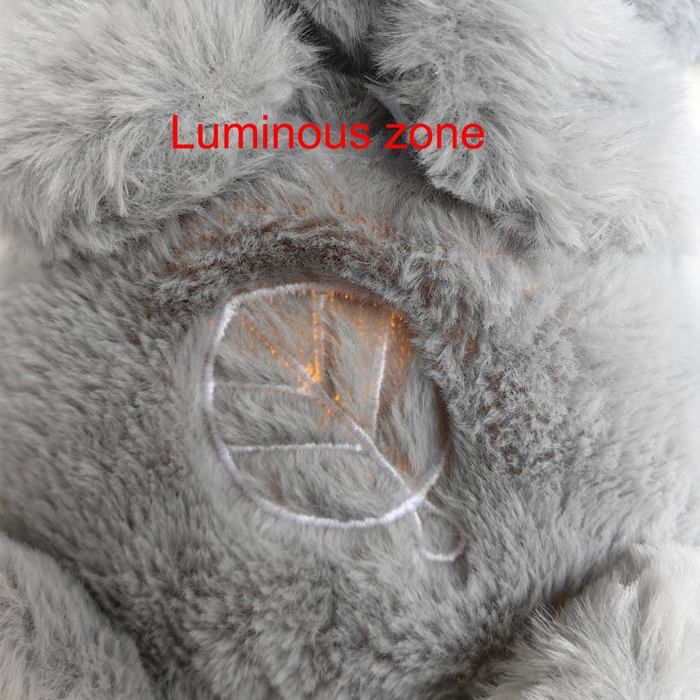 Peluche Apaisante Respiration Koala Loutre Bunny - Jouet Anti-Anxiété Mouvement Respiratoire