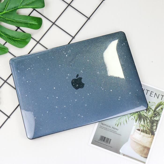 Étui coque pour MacBook air - For M1 Chip Air 13 A2337 - Cristal de  paillettes - Cdiscount Informatique