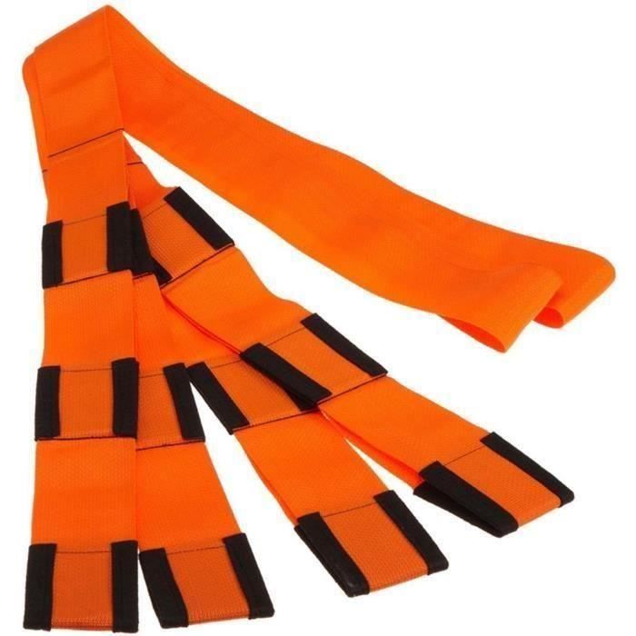 Sangle De Transport Pour Cartons - Longueur 155 Cm, Poignée En H Rembourrée, Boucle Réglable, Polyester Robuste