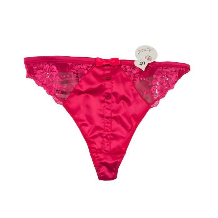 Ensemble Lingerie Femme Aimée L - Soutien-gorge Armature + String - Rose - NEUF