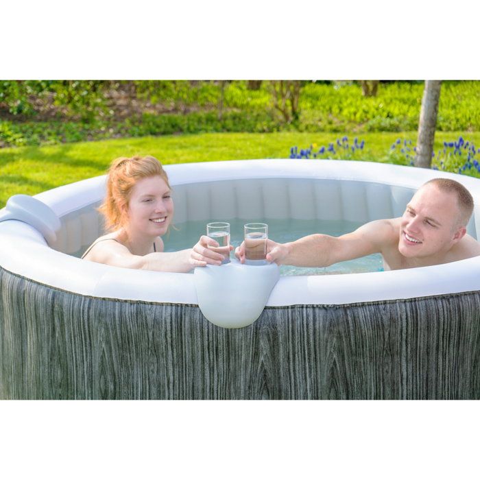 Couvercle thermique pour spa gonflable carré 6 places