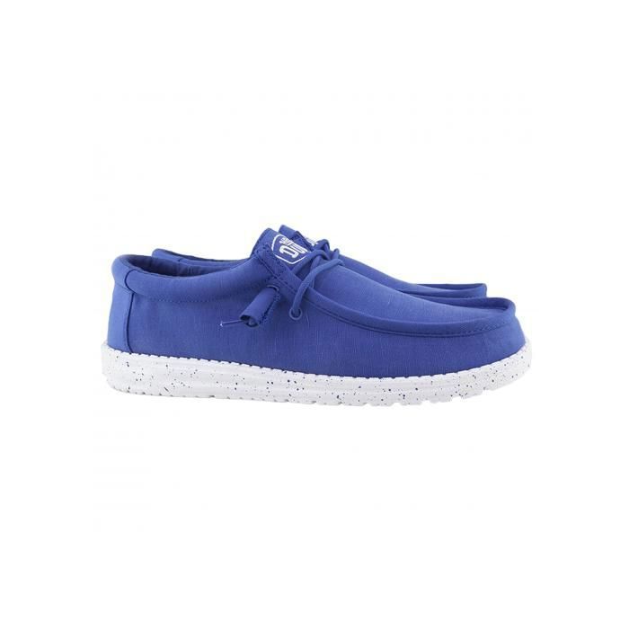 Hey Dude Wally Slub - Mocassins Légers Et Confortables Pour Homme En Toile