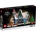Lego - La visite du Père Noël - 10293 - Maison de Noël - 1455 pièces-0