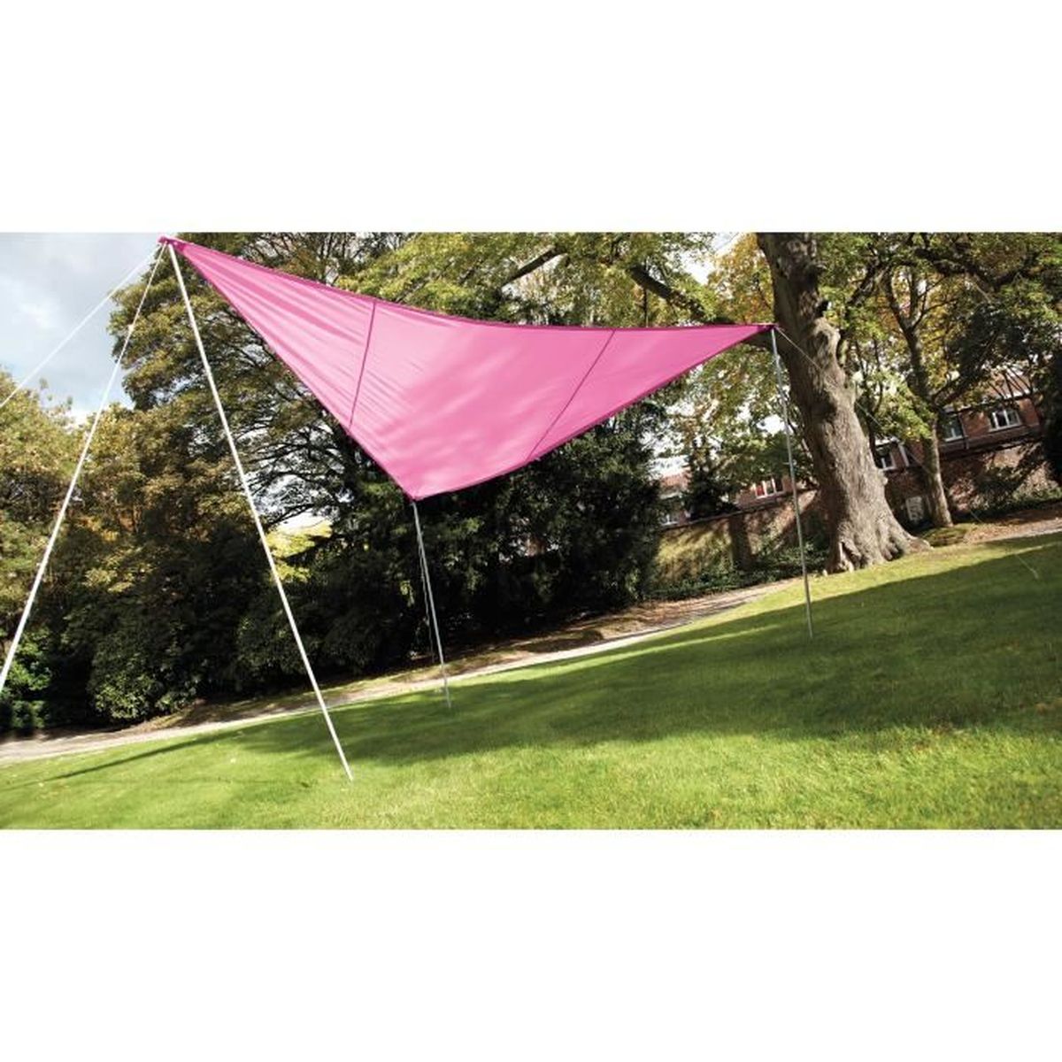 High Peak Tarp 1 Voile dombrage Gris 300 x 300 cm