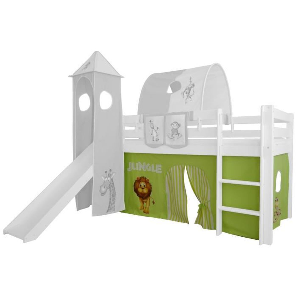 Rideau Enfant Jungle Achat Vente Pas Cher