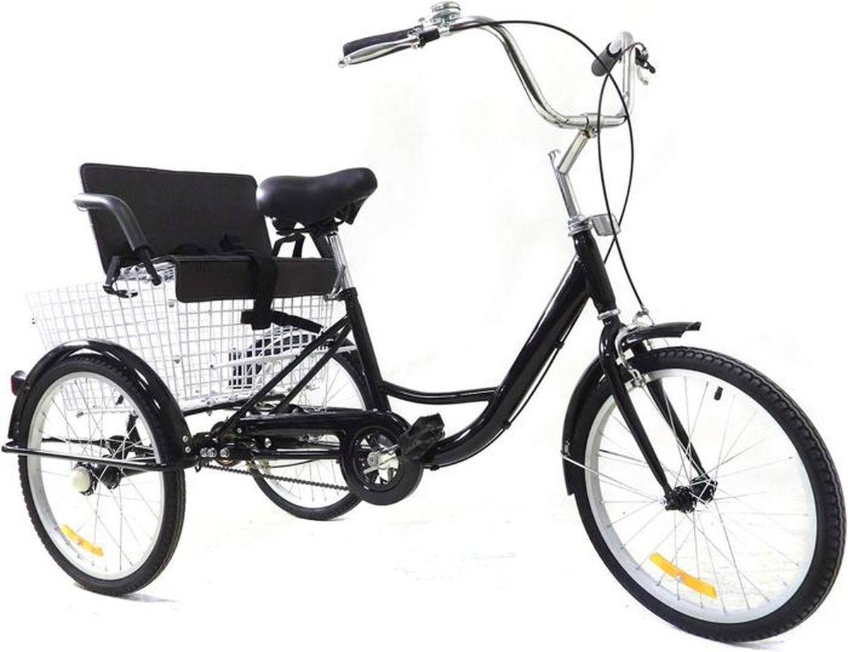 Tricycle adulte 3 roues vélo unique adulte 3 vélo avec fonction d'aide