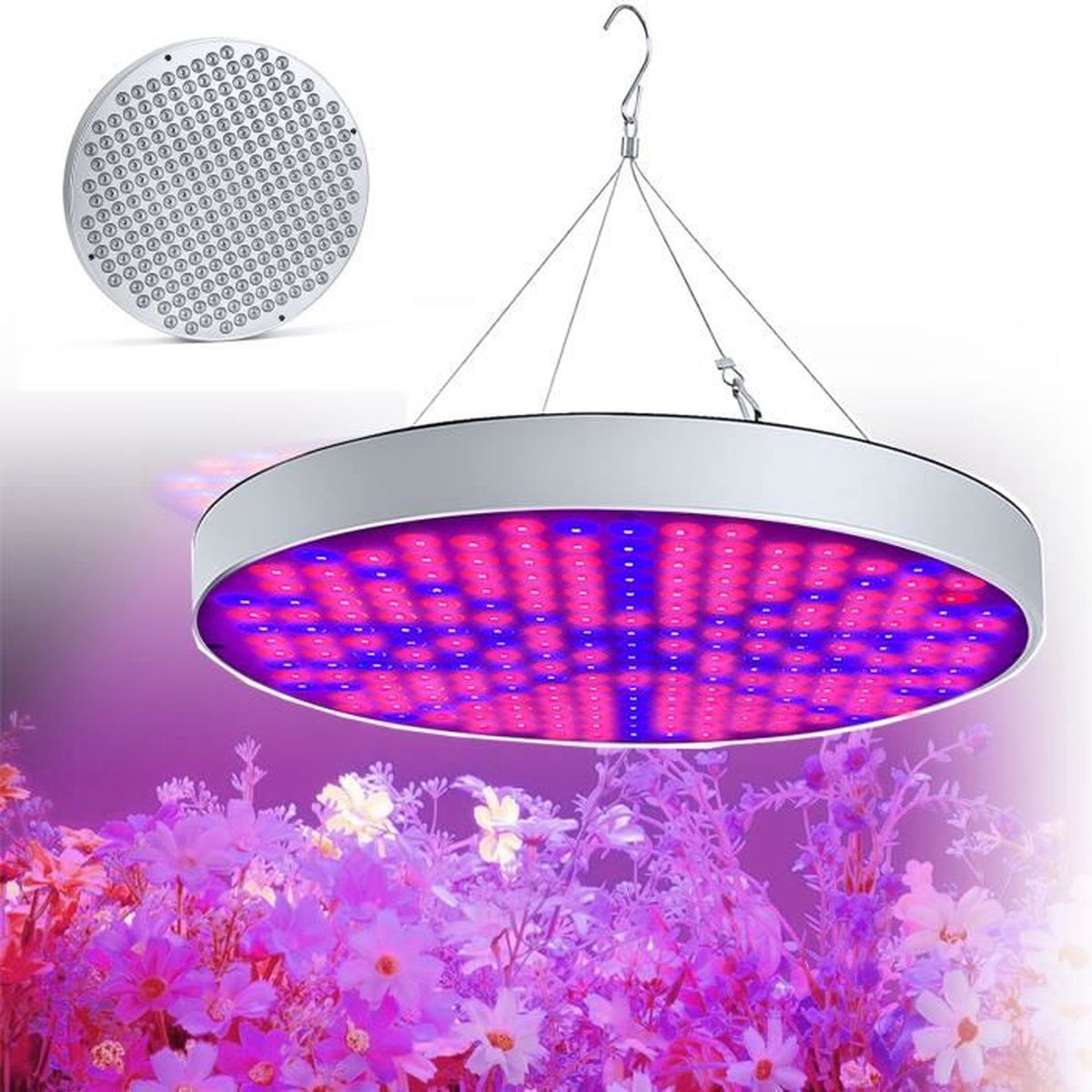 UISEBRT 50W Lampe de Croissance 250 LEDs Éclairage pour Plantes