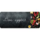 IDMAT Tapis de cuisine - 50x120 cm - Bon appétit