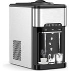 RELAX4LIFE Machine à Glaçons 3 EN 1 |18,1kg/24H |Réservoir 3L |Fonction Verrouillage |Distributeur à Eau Froide 2,5L&Eau Chaude