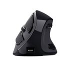 Souris Verticale - TRUST - Voxx - Ergonomique - Rechargeable - Bluetooth/2.4 GHz - Noir