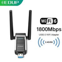 EP-AC1697 - Adaptateur Wifi Sans Fil Usb3.0, 1300mbps, 2.4-5 Ghz, Dongle, Antenne À Gain Élevé, Récepteur Pou