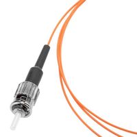 CableMarkt - Pigtail ST vers UPC simplex multimode 62,5/125 0,9 mm 1 m