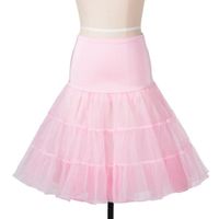 Jupe Tutu Silps années 50,balançoire Rockabilly,jupon,sous-jupe crinoline,2006-jupon pour patients,rétro vintage- pink petticoat