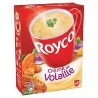 ROYCO - Les Crémeuse Crème De Volaille De 80G - Lot De 4