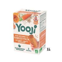 Yooji - Bâtonnets à manger-main butternut & quinoa bio – 12 repas bébé DME (dès 12 mois)