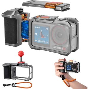 REYGEAK Support Magnétique - Kit De Caméra De Route Pour DJI Osmo