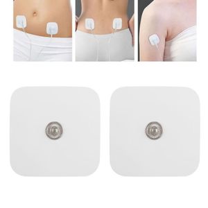 ACCESSOIRE ÉLECTROSTIM Coussinets de gel de remplacement d'électrode de masseur de soins de santé réutilisables pour accessoire d'instrument am 904651