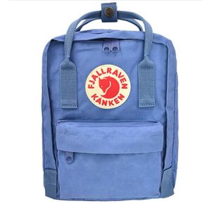 Sac fjallraven bleu et rose top