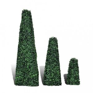 Artificielle Holly topiaire boule verte Suspendu Noël Noël Décoration Maison 17 cm
