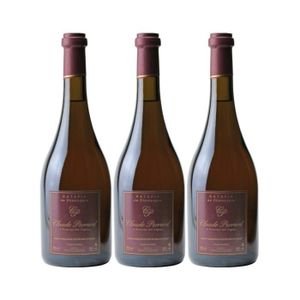 COFFRET CADEAU EPICERIE - BOISSON ALCOOLISEE Ratafia  de Champagne . - Lot de 3x70cl - Champagn
