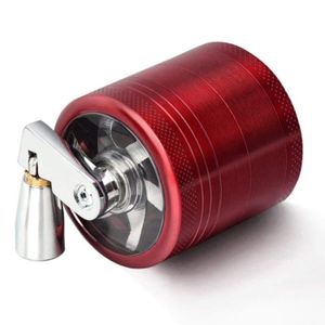 SELUXU Broyeur portatif dherbe de broyeur de Moulin de 3 Couches pour Le Tabac Sec d/épice dherbe