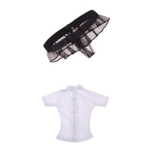 ECHELLE HAPPY-Chemise Blanche pour Femme Vêtements D'été avec sous-vêtements pour Accessoire D'habillage Du Corps