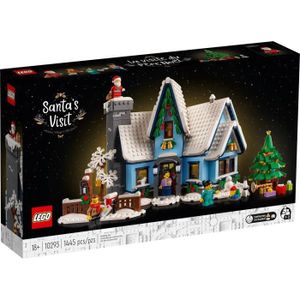 ASSEMBLAGE CONSTRUCTION Lego - La visite du Père Noël - 10293 - Maison de Noël - 1455 pièces
