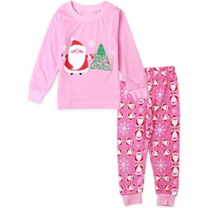 Ensemble de vêtements 2-7 Ans Enfant Fille Garçon Unisexe Pyjamas Noël 2