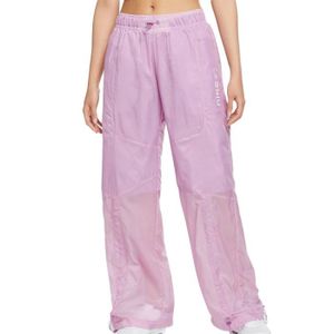 PANTALON DE SPORT Pantalon de survêtement Femme - Nike Street - Mauve - Coupe large - Ceinture élastiquée - 2 poches latérales