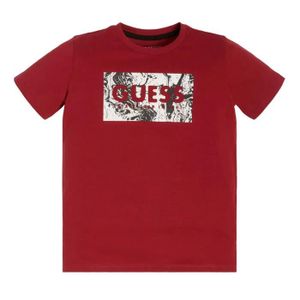 T-SHIRT T-shirt Rouge Garçon Guess L3GI08