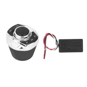Bouton De Commande Volant Sans Fil Aramox - Contrôle Volume Radio, GPS - Compatible IOS/Android, Pile CR2025 Inclus